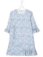 Stella Mccartney Kids Teen Semi Ruffle Detail Dress - White