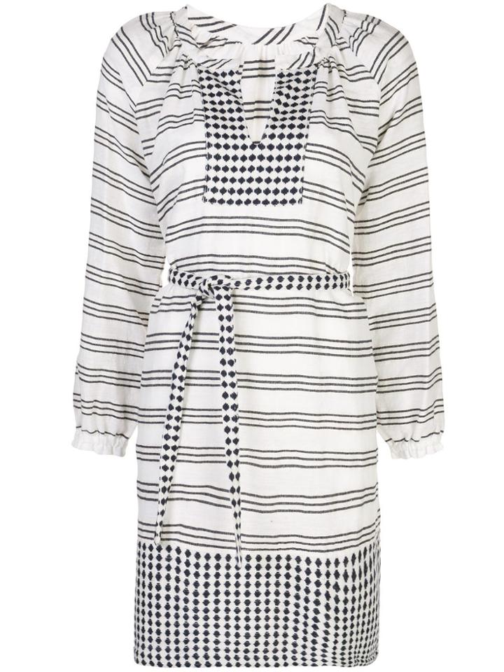 Lemlem Tigist Blouse Dress - White