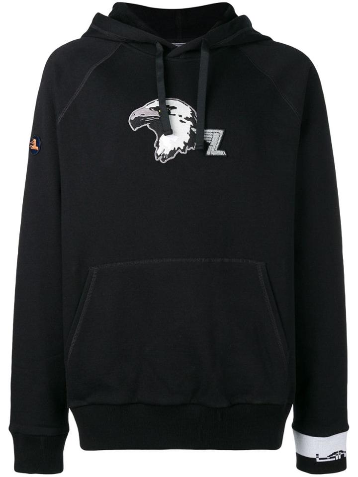 Lanvin Eagle Patch Hoodie - Black