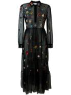 Red Valentino Sequin Details Tulle Dress