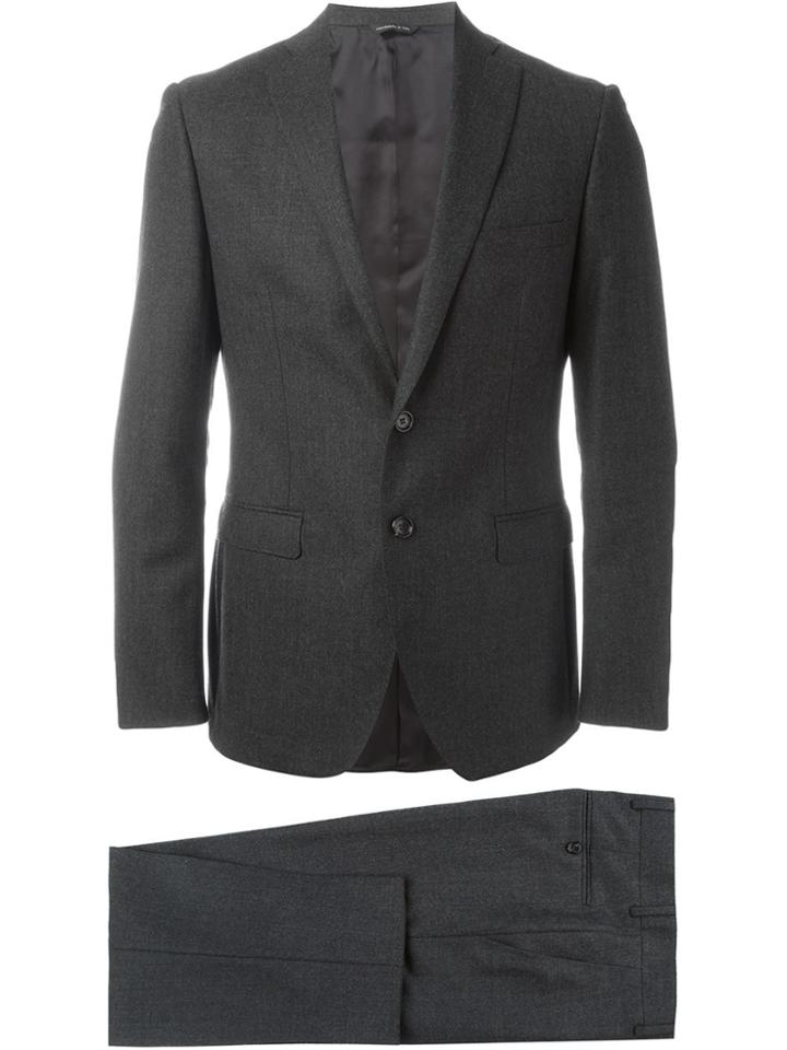 Tonello Classic Two-piece Suit - Grey