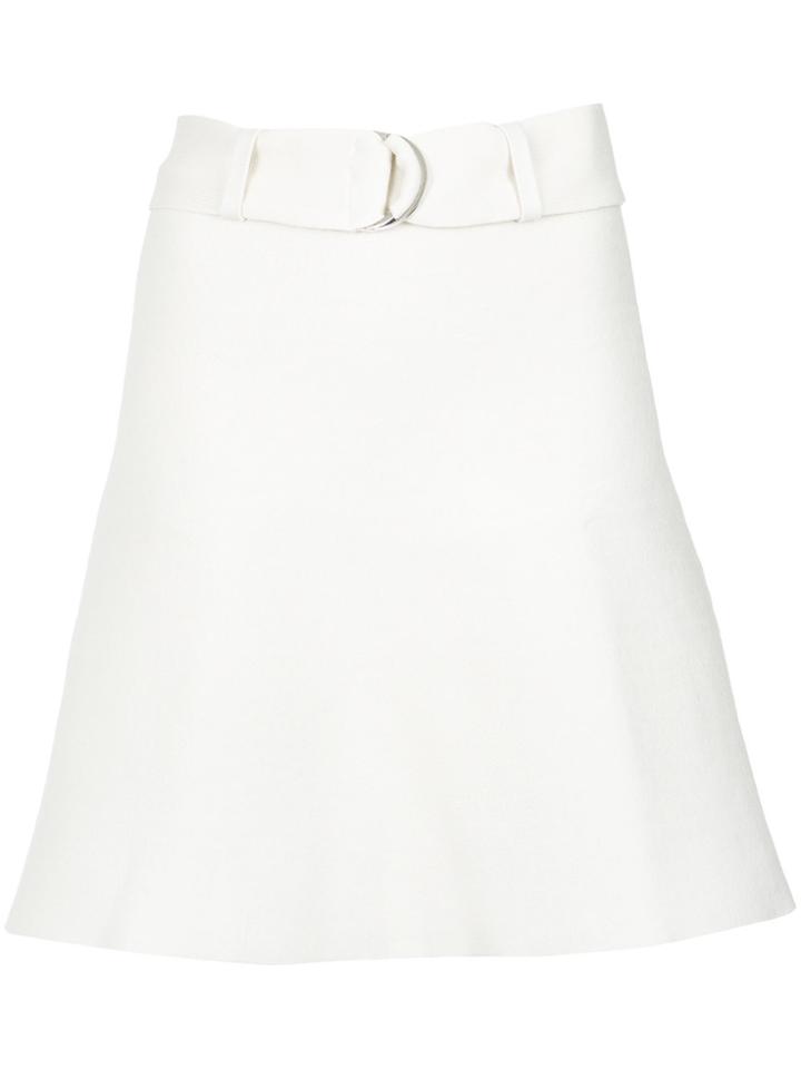 Egrey A-line Skirt - White