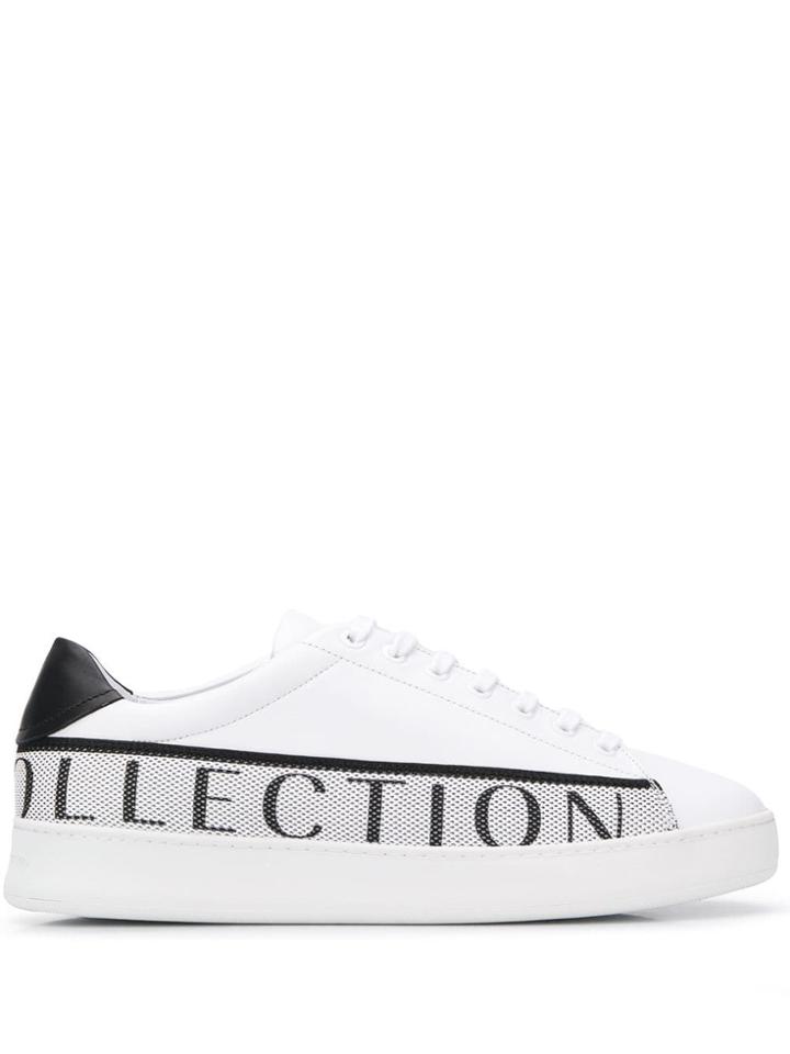 Versace Collection Logo Sneakers - White