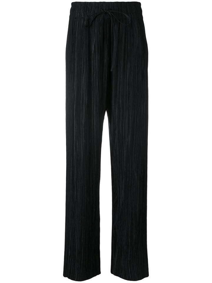 Haider Ackermann Plisse Trousers - Black