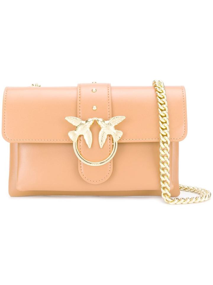 Pinko Mini Love Bag - Brown