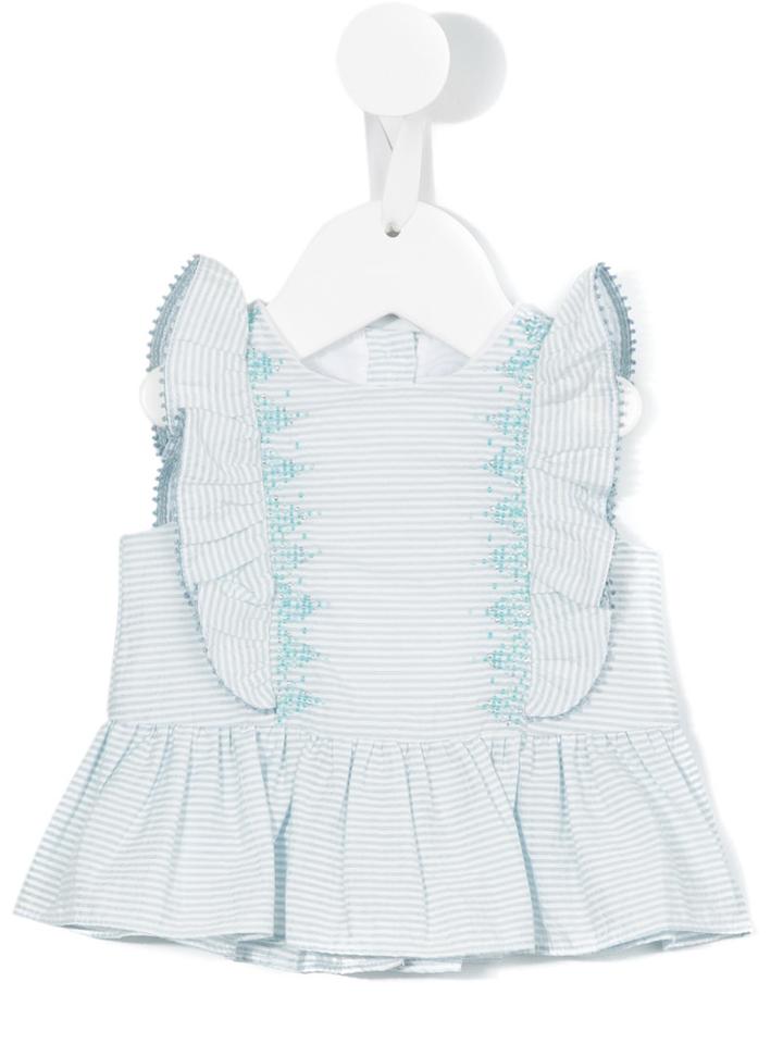 Tartine Et Chocolat Striped Dress, Infant Girl's, Size: 9 Mth, Blue