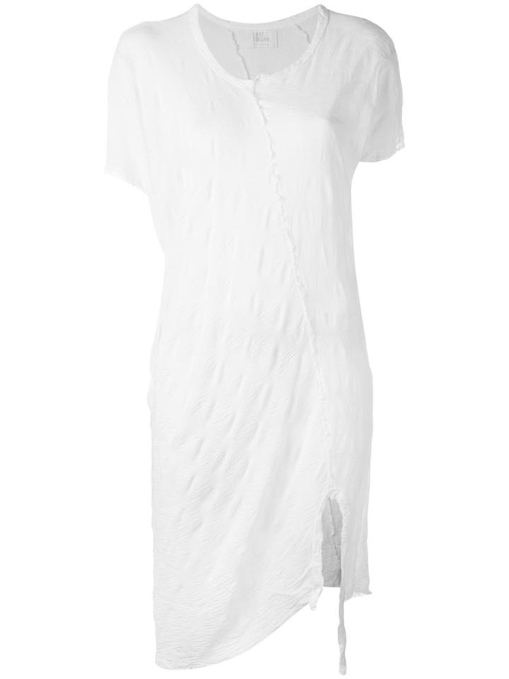 Lost & Found Ria Dunn - Leg Slit T-shirt Dress - Women - Cotton/viscose - S, Women's, White, Cotton/viscose