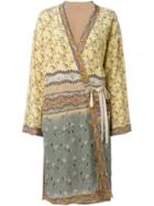 Etro Floral Print Kimono Coat - Multicolour