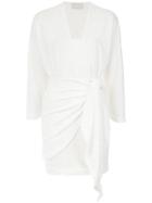 Lilly Sarti Short Envelope Dress - White