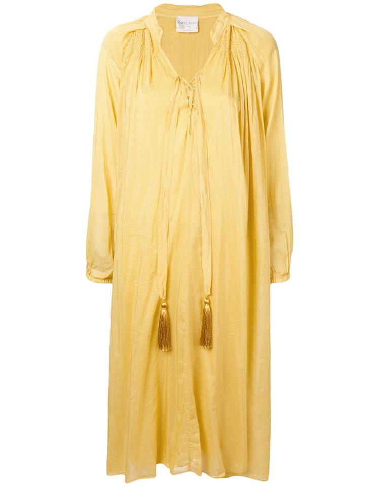 Forte Forte Classic Beach Dress - Yellow