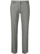 Versace Collection Stripe Trim Trousers - Grey