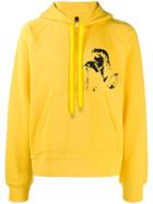 Neil Barrett Leader Singer Hoodie - Yellow
