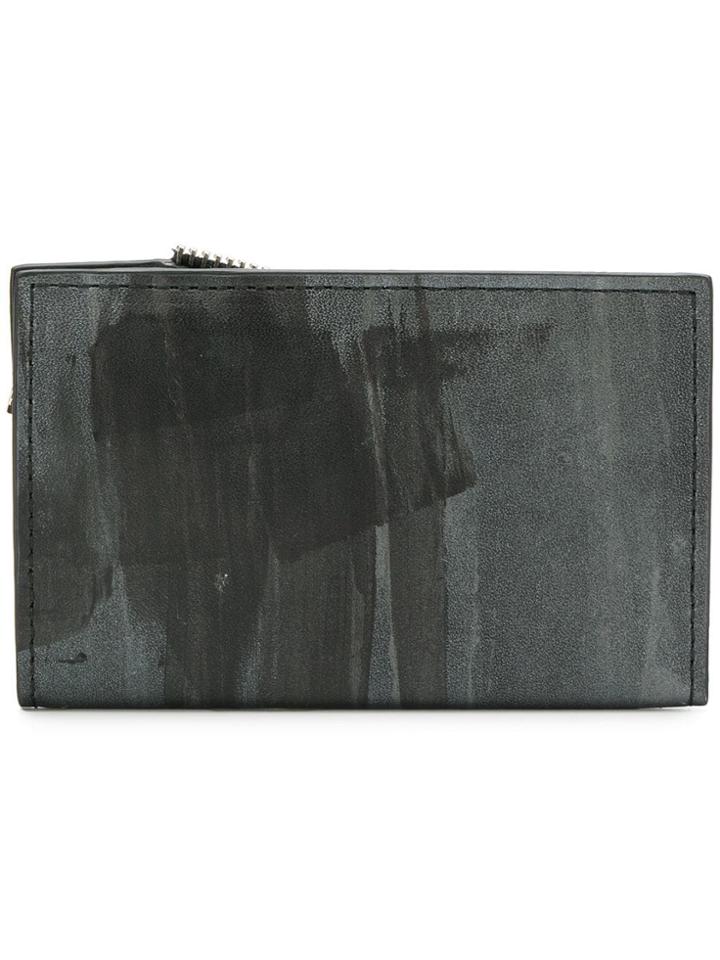 South Lane South Lane C2avantrawwalletblack Black Furs & Skins->calf