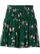 Ganni Pine Grove Leaves Print Skirt, Women's, Size: 40, Viscose