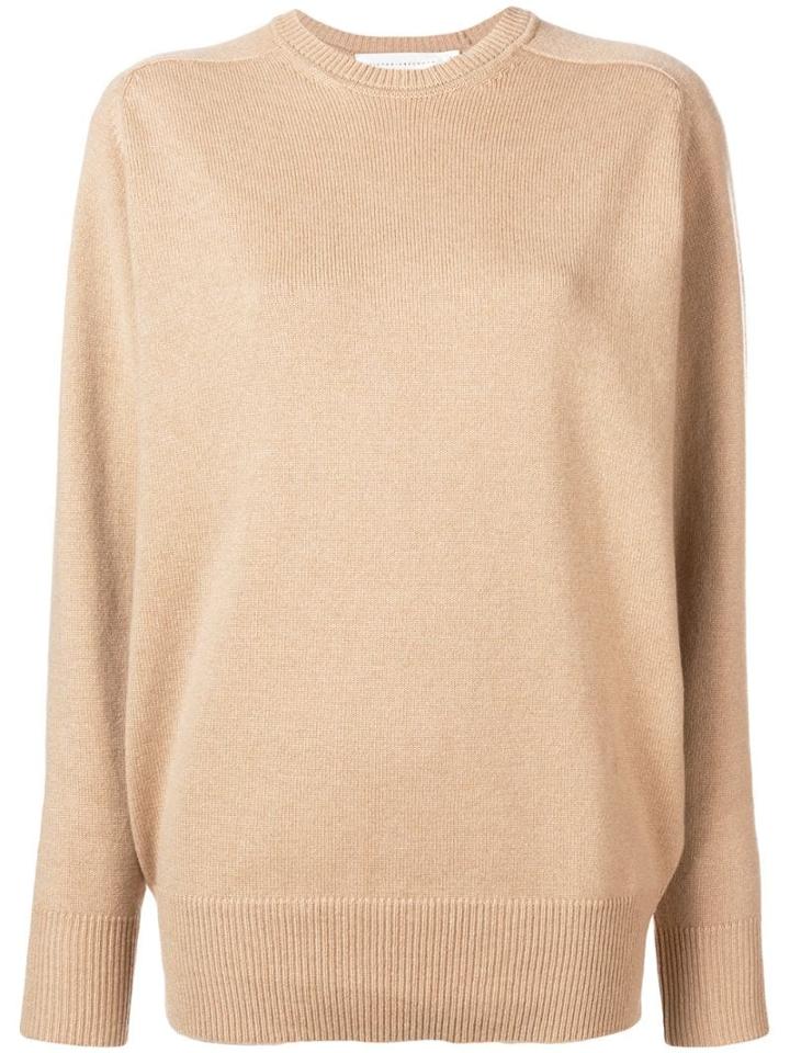 Victoria Beckham Oversized Cashmere Sweater - Neutrals