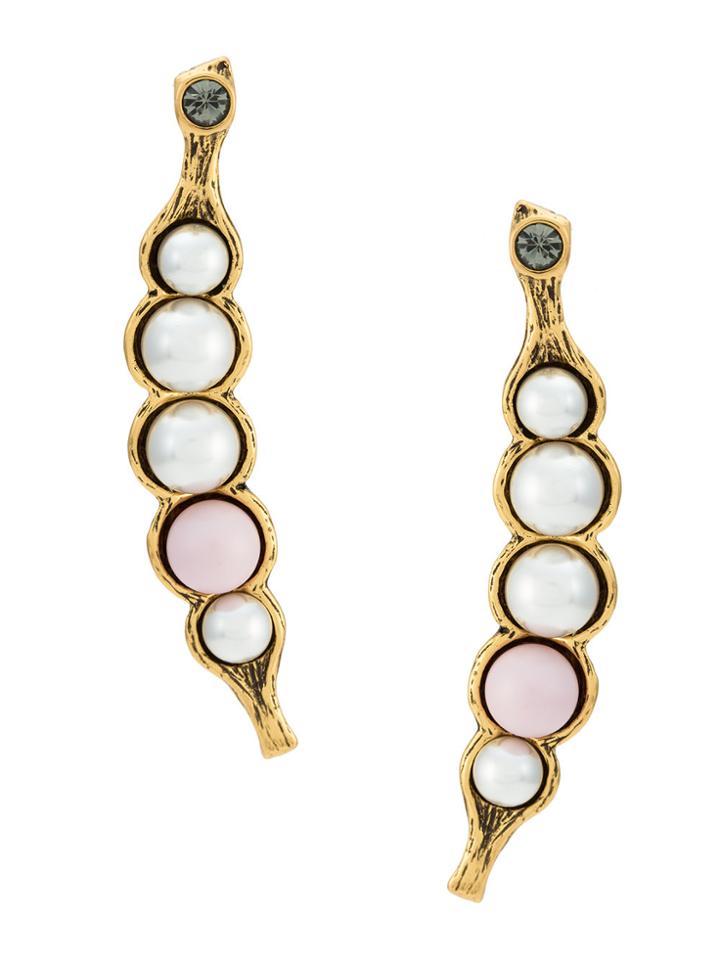 Camila Klein Pod Earrings - Metallic