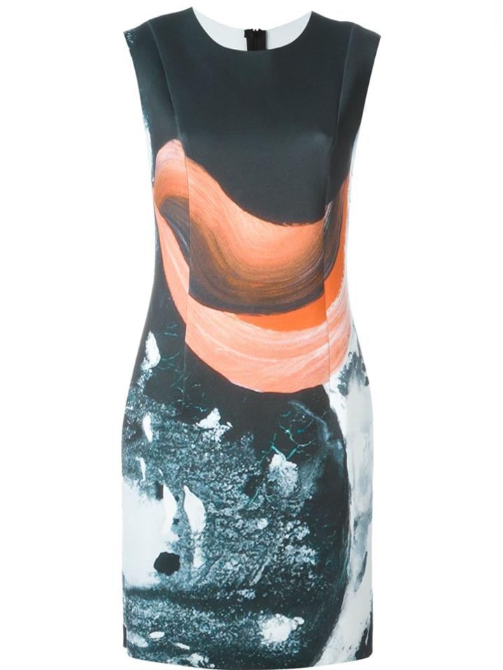Minimarket 'neopreneprint' Dress - Grey