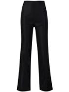Christian Siriano - Flared Trousers - Women - Silk - 6, Black, Silk