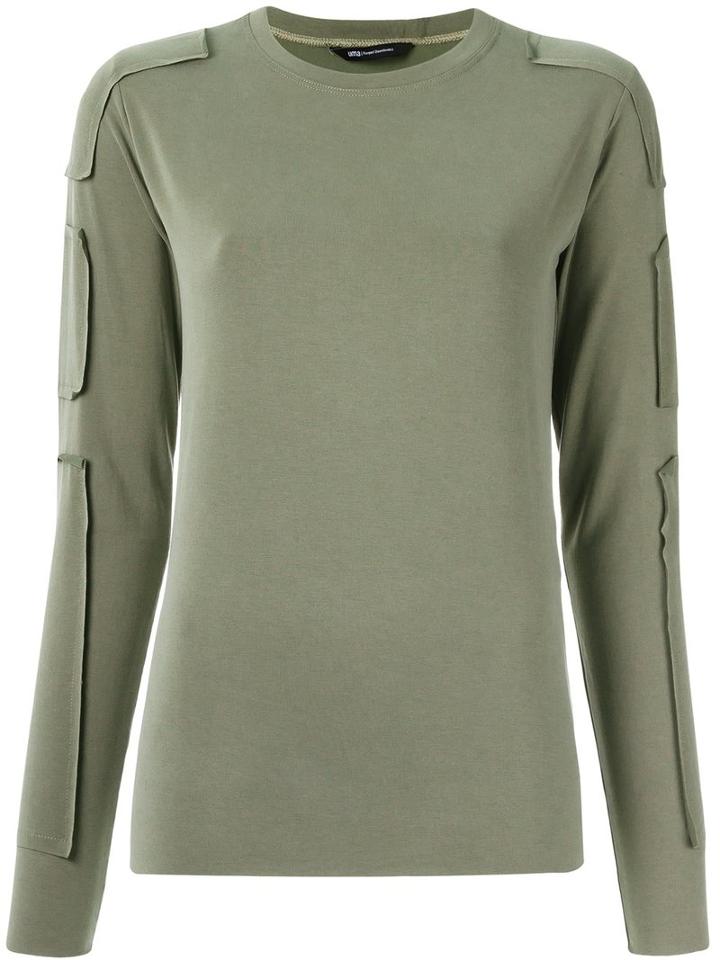 Uma Raquel Davidowicz - Embellished Blouse - Women - Polyester/spandex/elastane/viscose - Xpp, Green, Polyester/spandex/elastane/viscose