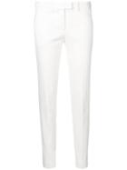 Incotex Incotex By Slowear Low Waist Slim-fit Trousers - White