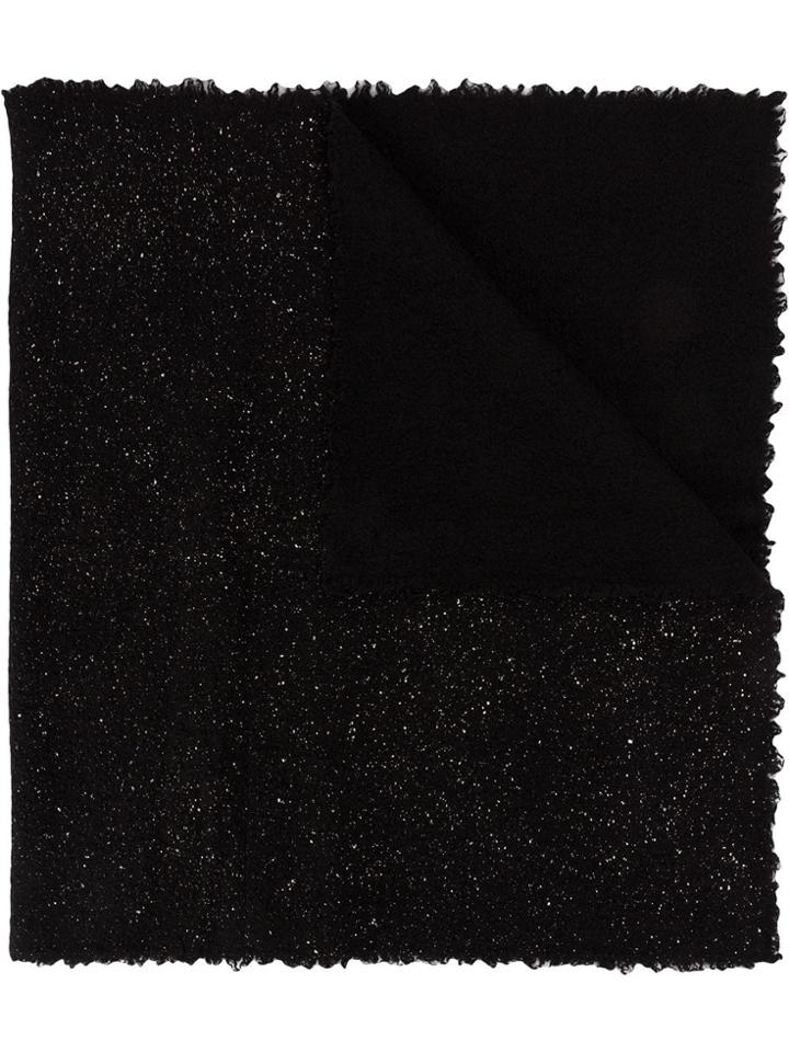 Faliero Sarti Speckle Scarf - Black