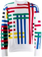 Champion Checked Sweatshirt - White