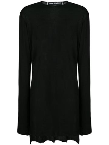 Cedric Jacquemyn Longline Top - Black
