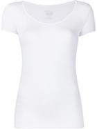 Majestic Filatures Scoop Neck T-shirt, Women's, Size: 1, Pink/purple, Viscose/spandex/elastane