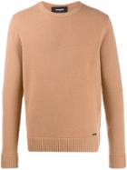 Dsquared2 Crew Neck Sweater - Brown