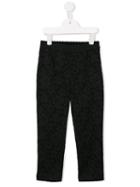 Dolce & Gabbana Kids Jacquard Trousers, Girl's, Size: 10 Yrs, Black