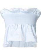 Mm6 Maison Margiela Elasticated Strapless Top