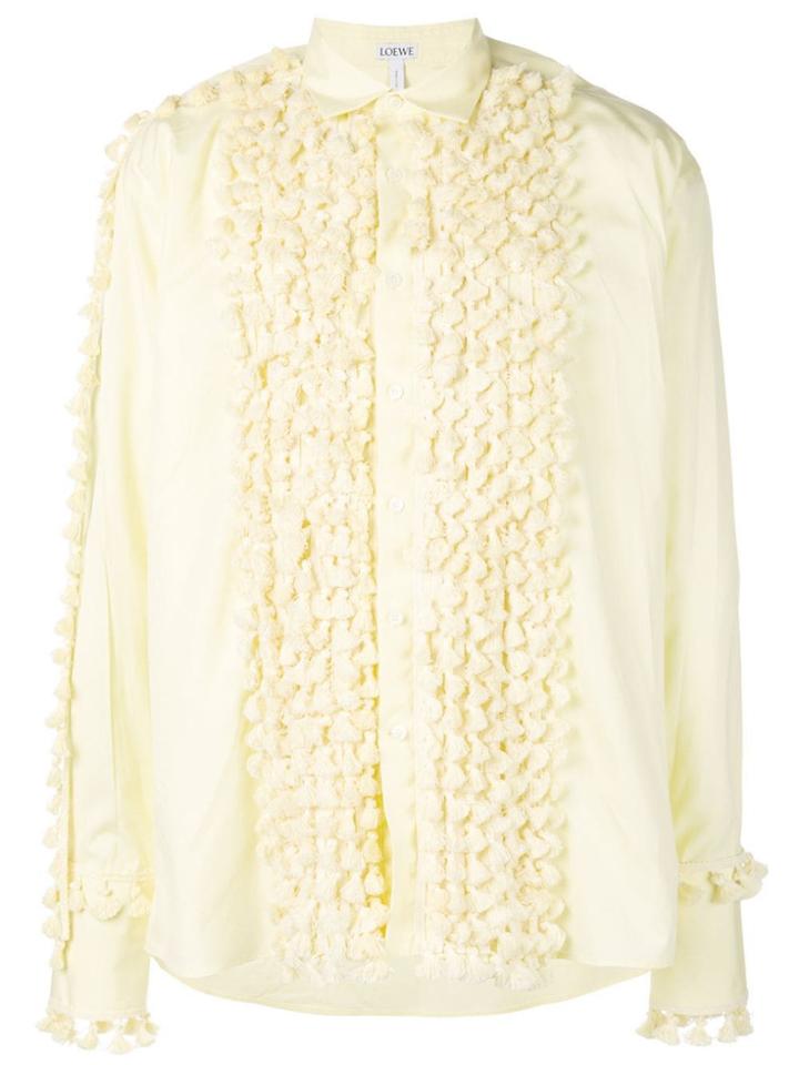 Loewe Tassel-detail Shirt - Yellow