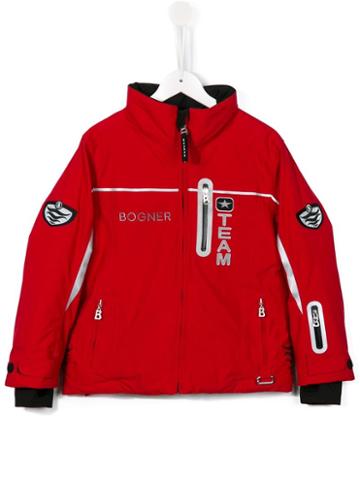 Bogner Kids Zipped Ski Jacket, Boy's, Size: 6 Yrs, Red