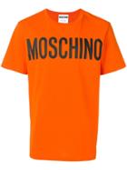 Moschino Logo Patch T-shirt - Orange
