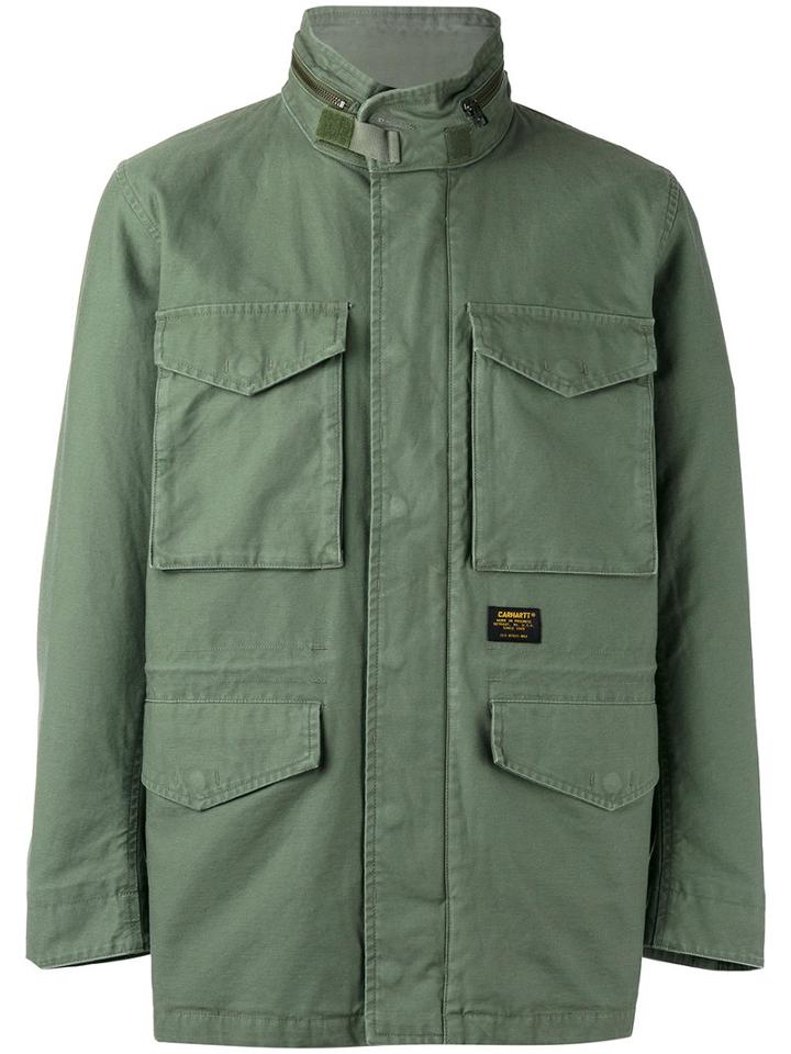 Carhartt Cargo Pocket Jacket, Men's, Size: Small, Green, Cotton/nylon