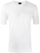 Emporio Armani Plain T-shirt, Men's, Size: Small, White, Cotton
