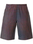 Ps By Paul Smith Gingham Shorts - Blue