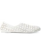 Marsèll Cut-out Lattice Loafers - White