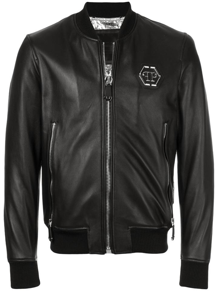 Philipp Plein Bomber Jacket - Black