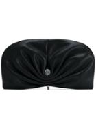 Jimmy Choo Vivien Shimmer Clutch - Black