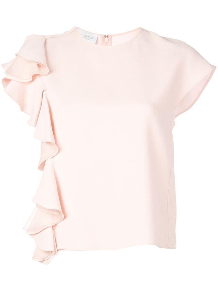 Giambattista Valli Ruffle Detail Blouse - Pink