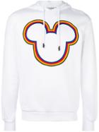Iceberg 'mikey Mouse' Sweatshirt, Men's, Size: Large, White, Cotton