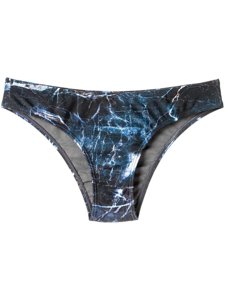 Lygia & Nanny Printed Bikini Bottom - Blue