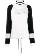 Liu Jo Glamourizing Print Knit Jumper - White
