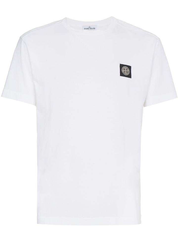Stone Island Logo T-shirt - White