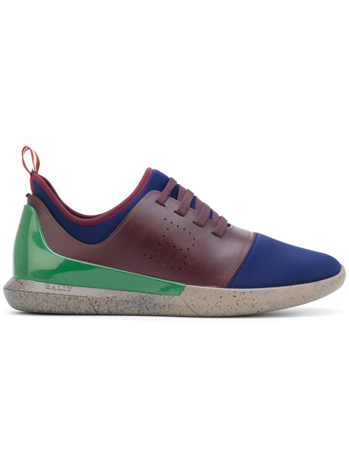 Bally Panelled Sneakers - Multicolour