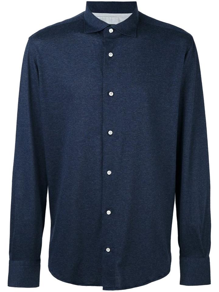 Eleventy Cuffed Button Down Shirt