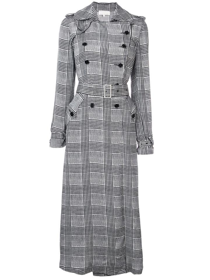 Fleur Du Mal Trench Coat - Black