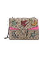 Gucci Dionysus Embroidered Shoulder Bag - Neutrals
