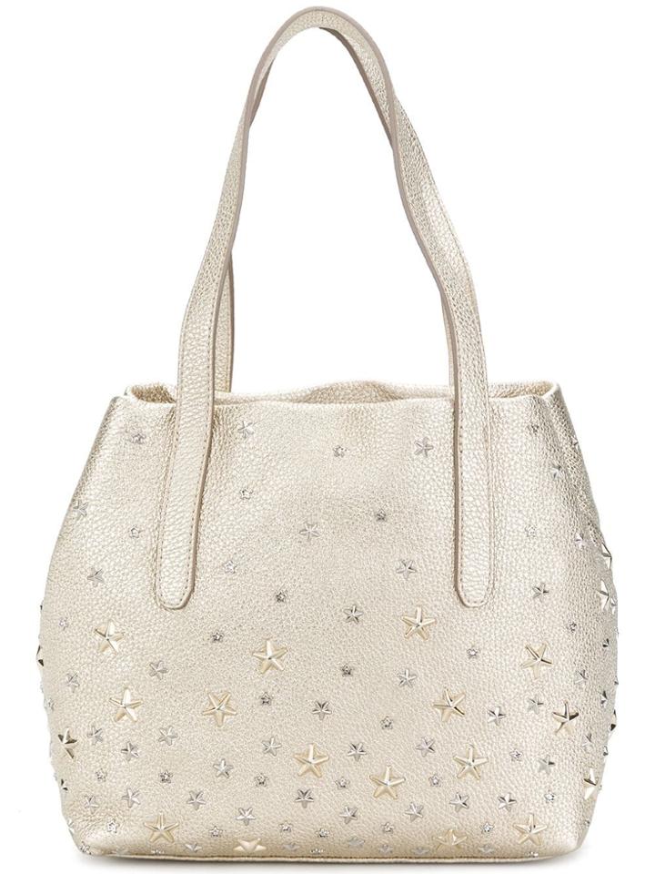 Jimmy Choo Sofia Star Studded Tote - Metallic